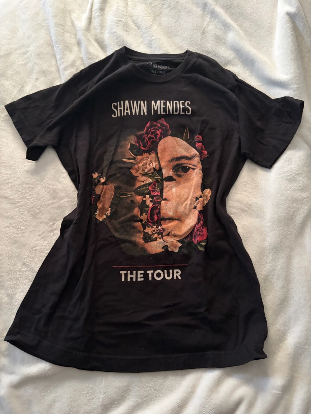 Shawn Mendes 2019 Tour Black Graphic T-Shirt